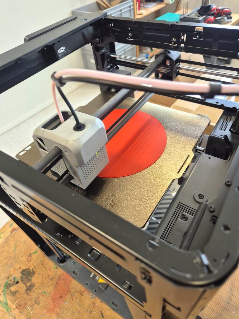 3D printer in werking