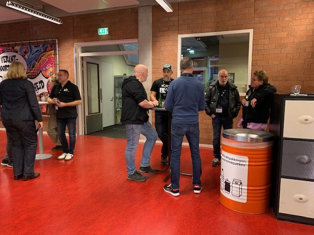 Techniek collega's ontmoeten elkaar