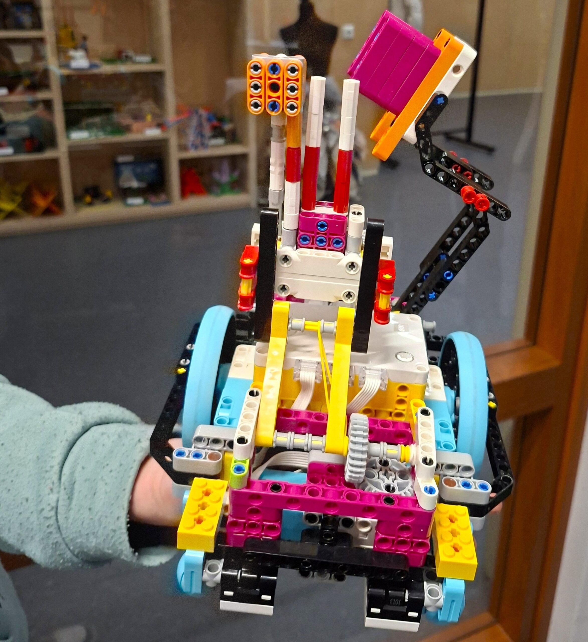 Een van de Lego Robts