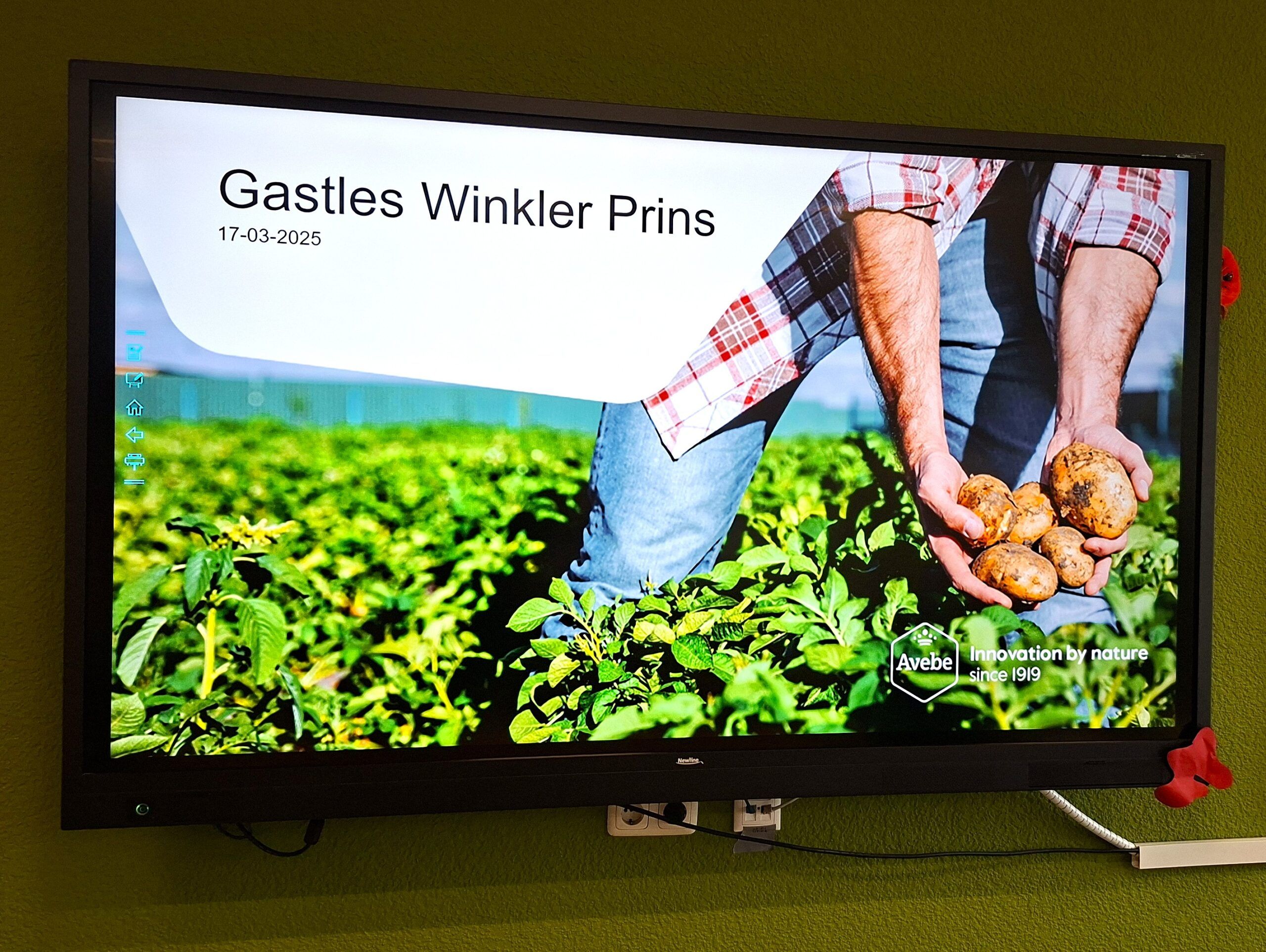 Presentatie gastles Avebe